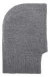 Mango Wool & Cashmere Blend Balaclava In Gray