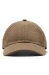 Mango Wool Blend Baseball Cap In Brown