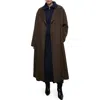 Mango Wool Blend Wrap Coat In Brown