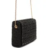 Mango Woven Straw In Black