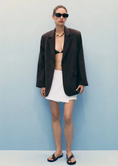 Mango Wrapped Skort White