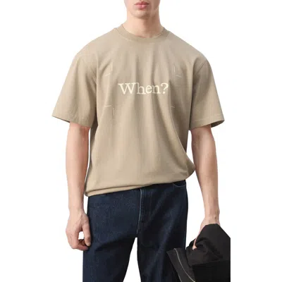 Mango X Fantastic Man When? Graphic T-shirt In Brown