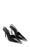 Mango X Kaia Gerber Slingback Pump In Black