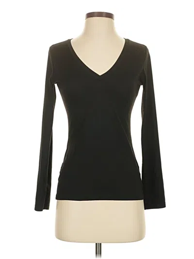 Pre-owned Mangopop Collection 3/4 Sleeve T-shirt In Black