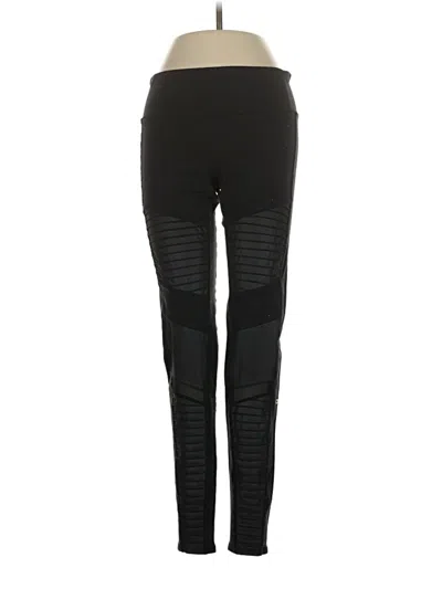 Pre-owned Mangopop Collection Active Pants In Black
