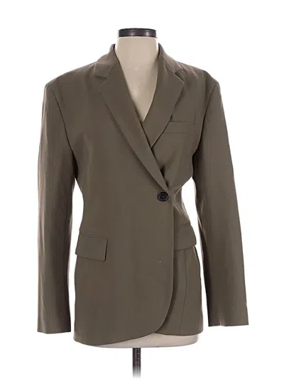 Pre-owned Mangopop Collection Blazer Jacket In Gray