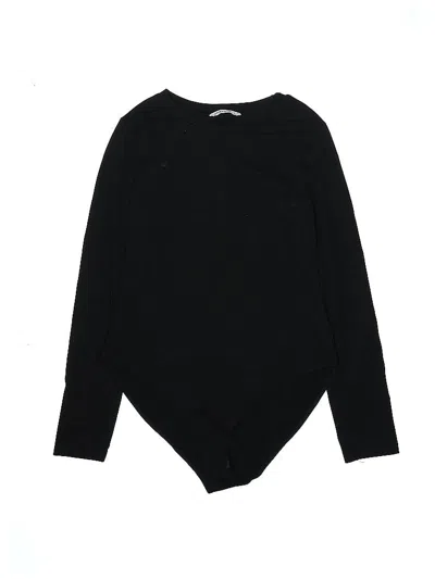 Pre-owned Mangopop Collection Bodysuit In Black