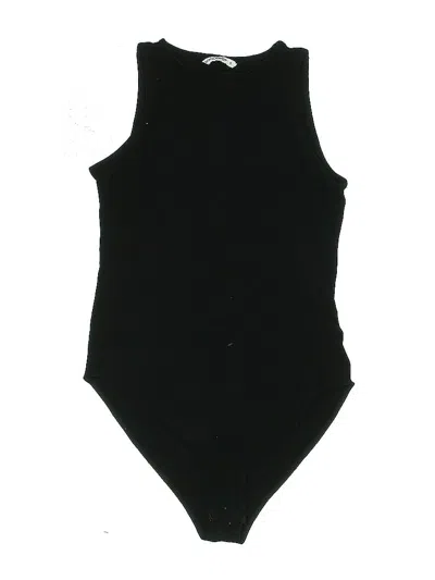 Pre-owned Mangopop Collection Bodysuit In Black
