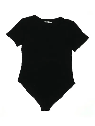 Pre-owned Mangopop Collection Bodysuit In Black