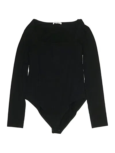 Pre-owned Mangopop Collection Bodysuit In Black