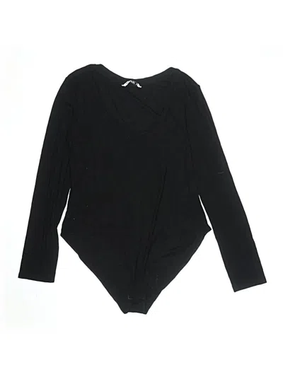 Pre-owned Mangopop Collection Bodysuit In Black