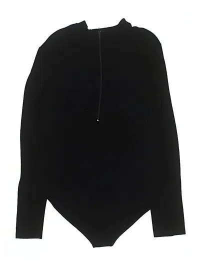 Pre-owned Mangopop Collection Bodysuit In Black