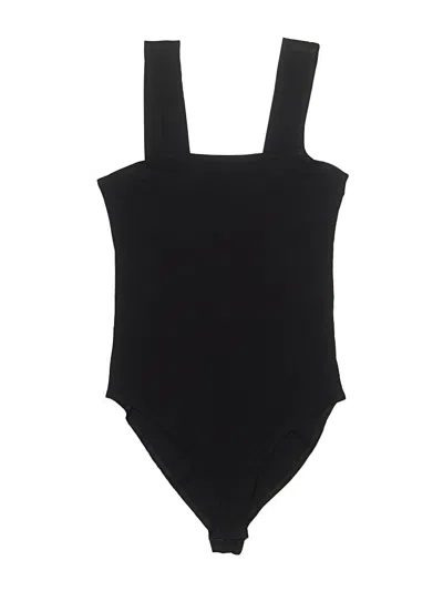 Pre-owned Mangopop Collection Bodysuit In Black