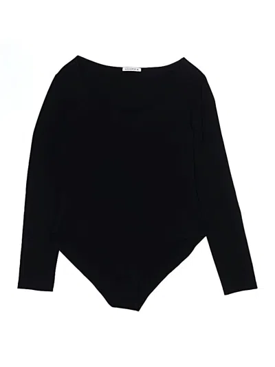 Pre-owned Mangopop Collection Bodysuit In Black