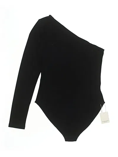 Pre-owned Mangopop Collection Bodysuit In Black