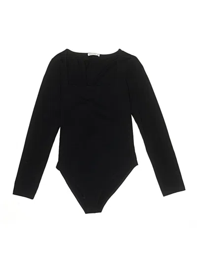Pre-owned Mangopop Collection Bodysuit In Black