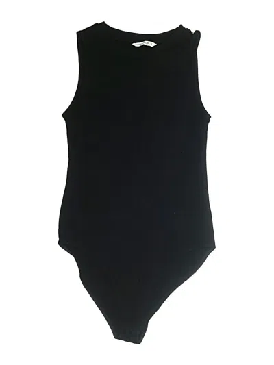 Pre-owned Mangopop Collection Bodysuit In Black