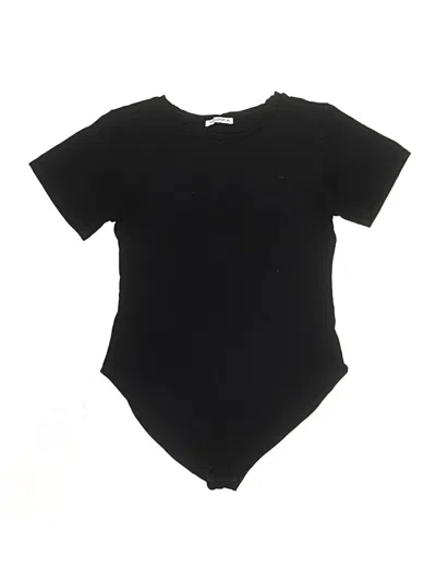 Pre-owned Mangopop Collection Bodysuit In Black