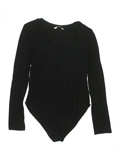 Pre-owned Mangopop Collection Bodysuit In Black