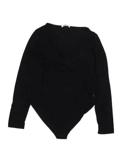 Pre-owned Mangopop Collection Bodysuit In Black