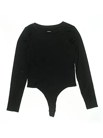 Pre-owned Mangopop Collection Bodysuit In Black