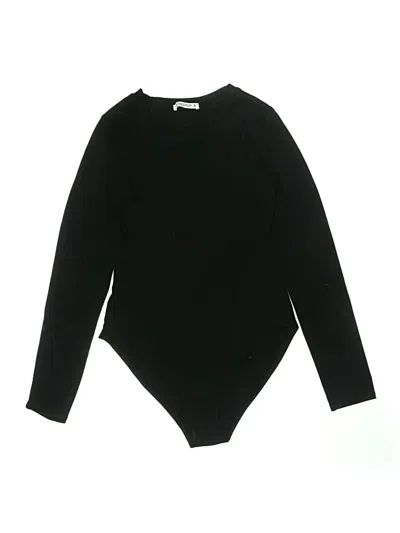 Pre-owned Mangopop Collection Bodysuit In Black