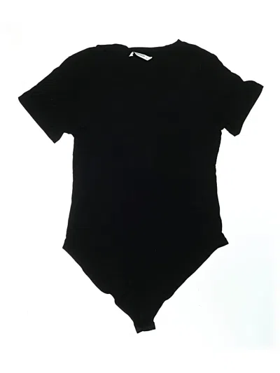 Pre-owned Mangopop Collection Bodysuit In Black