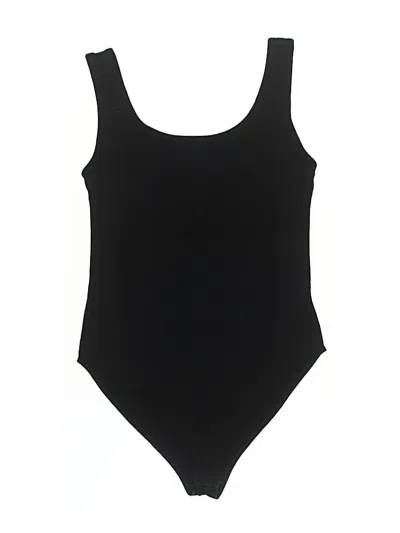 Pre-owned Mangopop Collection Bodysuit In Black