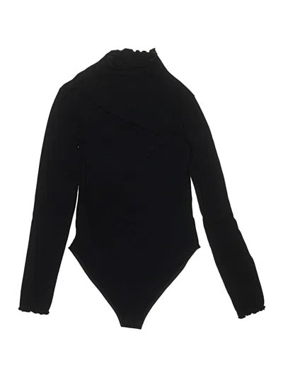 Pre-owned Mangopop Collection Bodysuit In Black