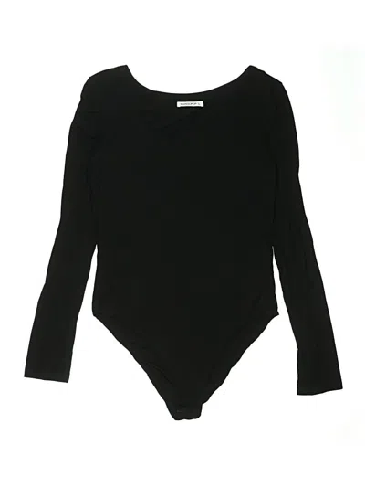 Pre-owned Mangopop Collection Bodysuit In Black