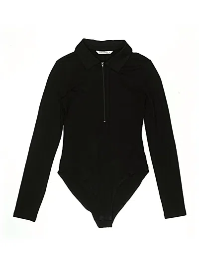 Pre-owned Mangopop Collection Bodysuit In Black