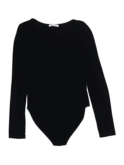 Pre-owned Mangopop Collection Bodysuit In Black