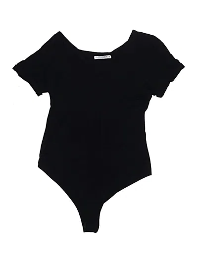 Pre-owned Mangopop Collection Bodysuit In Black