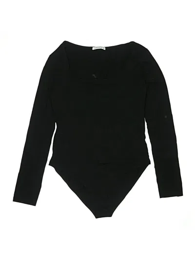Pre-owned Mangopop Collection Bodysuit In Black
