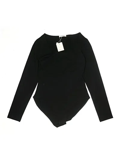 Pre-owned Mangopop Collection Bodysuit In Black