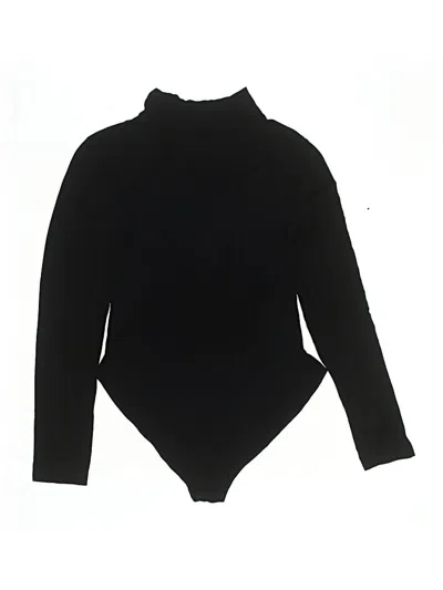 Pre-owned Mangopop Collection Bodysuit In Black