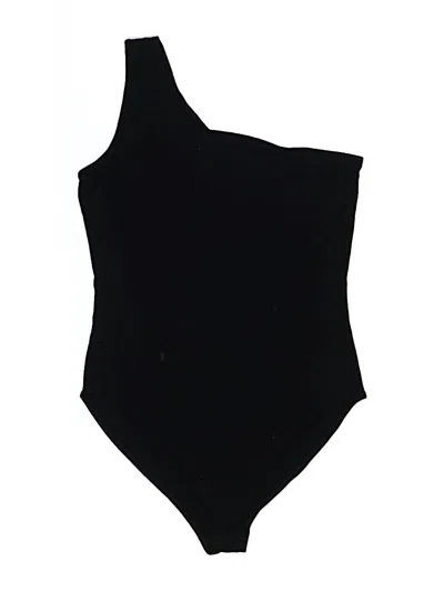 Pre-owned Mangopop Collection Bodysuit In Black