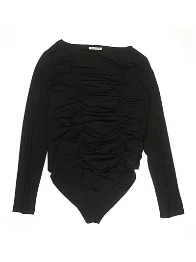 Pre-owned Mangopop Collection Bodysuit In Black