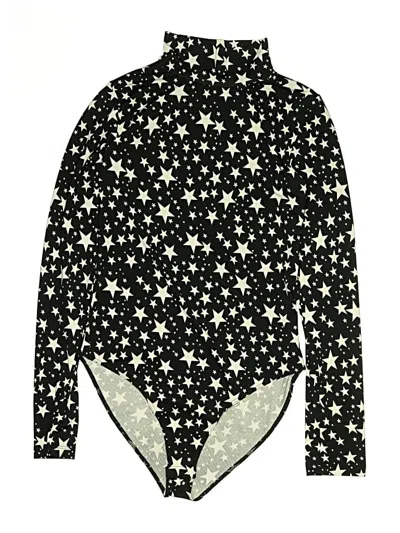 Pre-owned Mangopop Collection Bodysuit In Black