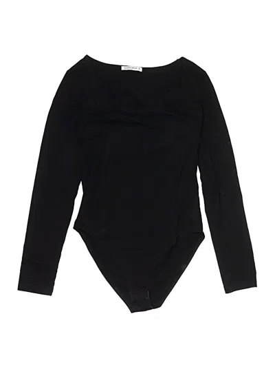 Pre-owned Mangopop Collection Bodysuit In Black