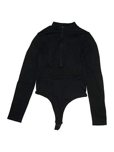 Pre-owned Mangopop Collection Bodysuit In Black