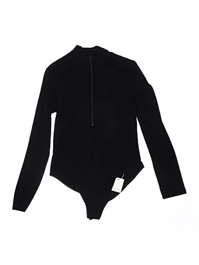 Pre-owned Mangopop Collection Bodysuit In Black