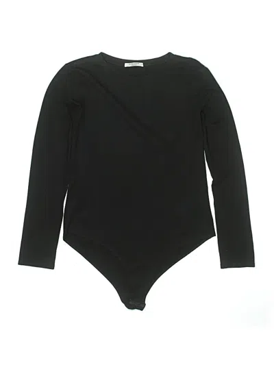 Pre-owned Mangopop Collection Bodysuit In Black
