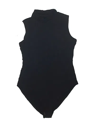 Pre-owned Mangopop Collection Bodysuit In Black