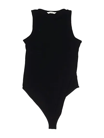 Pre-owned Mangopop Collection Bodysuit In Black
