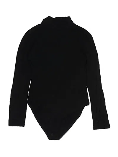Pre-owned Mangopop Collection Bodysuit In Black