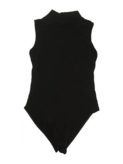 Pre-owned Mangopop Collection Bodysuit In Black