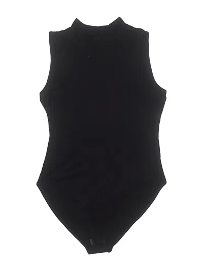Pre-owned Mangopop Collection Bodysuit In Black