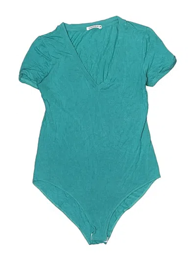 Pre-owned Mangopop Collection Bodysuit In Blue