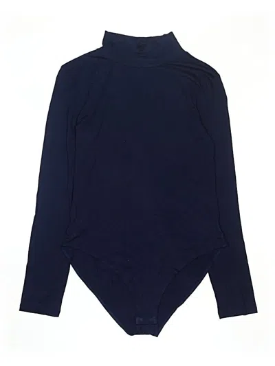 Pre-owned Mangopop Collection Bodysuit In Blue